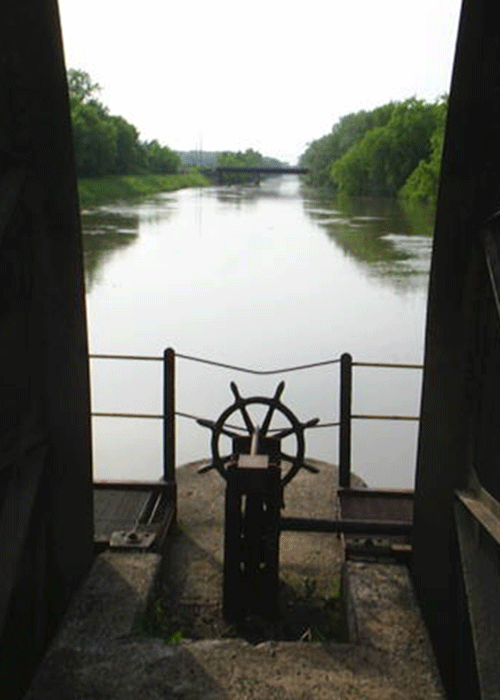 dam control on the Mohawk River
